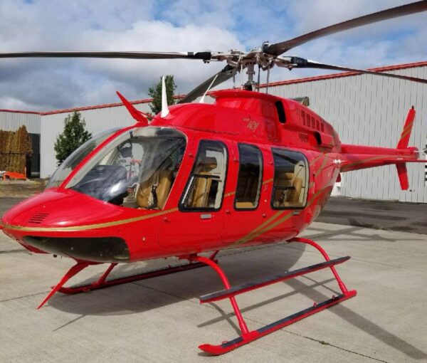 BELL 407 - 2008 Red: Rolls-Royce/Allison 250-C47 turboshaft engine